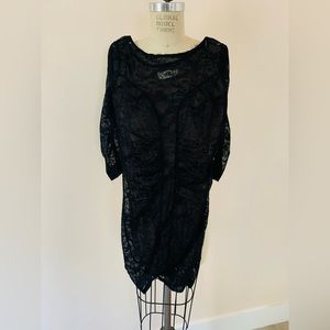 Eleven Paris grunge lace dress